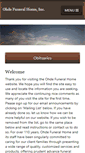 Mobile Screenshot of ohdefuneralhome.com