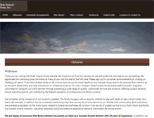 Tablet Screenshot of ohdefuneralhome.com